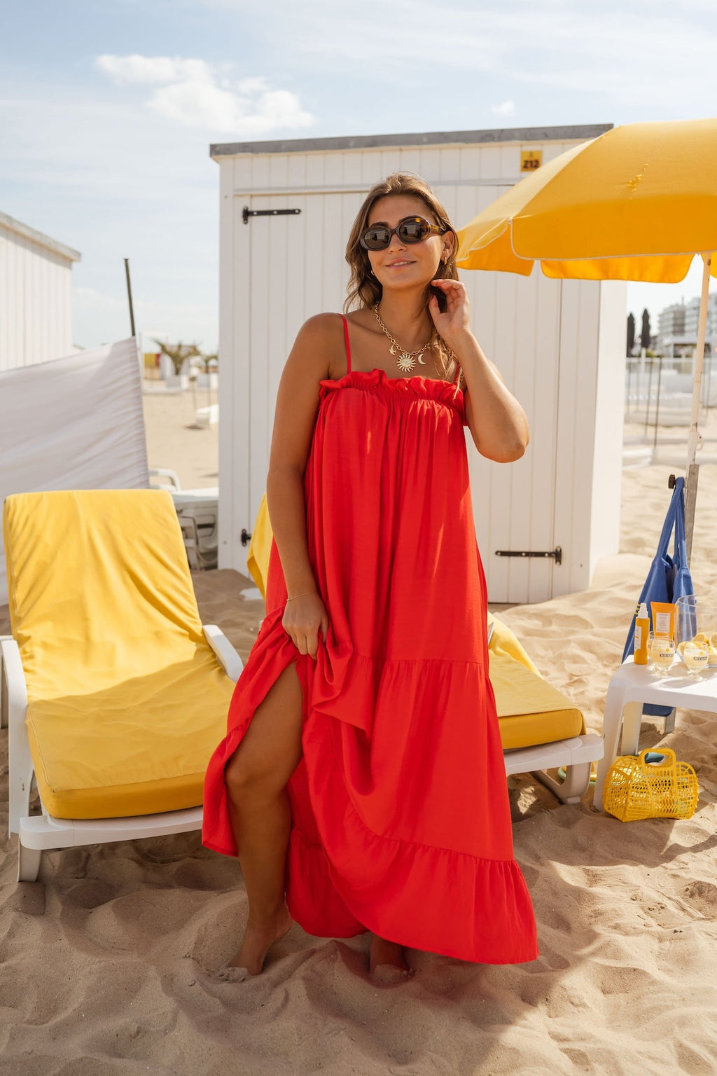 Red Zohali Dress