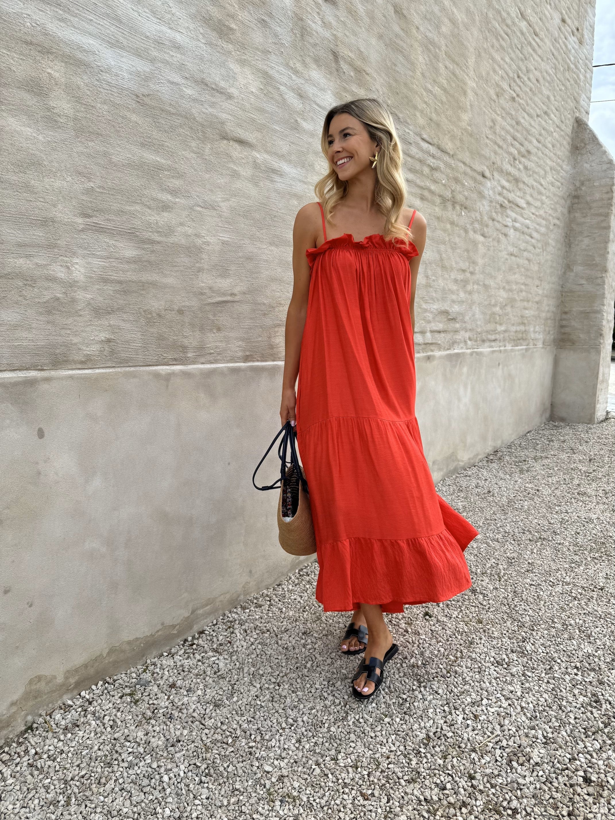 Red Zohali Dress