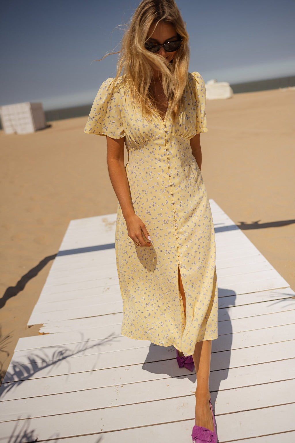 Yellow Sutton Dress