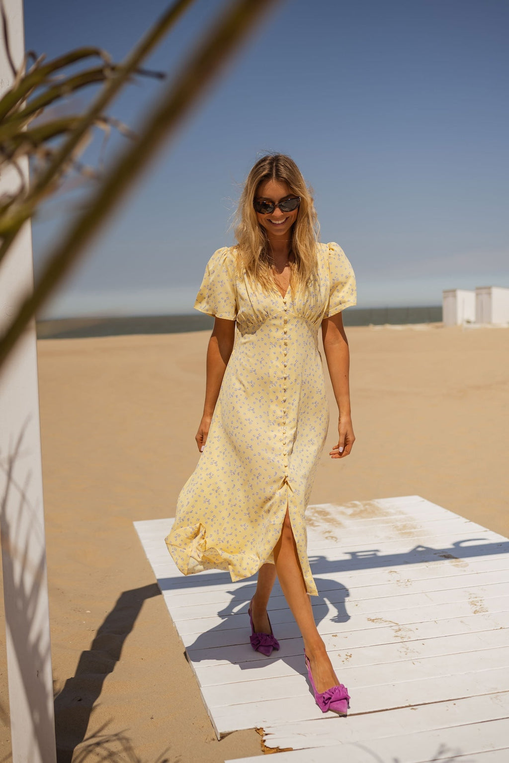 Yellow Sutton Dress